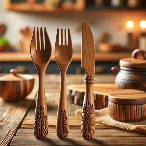 Wooden Cutlery set